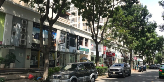 Cho thuê Shop Hưng Vượng 2, mặt tiền đường Bùi Bằng Đoàn, Phú mỹ hưng TP HCM