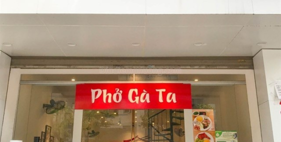 Cho thuê nhà làm cửa hàng ăn mặt phố Lê Thanh Nghị: 170m2, mặt tiền 6m.