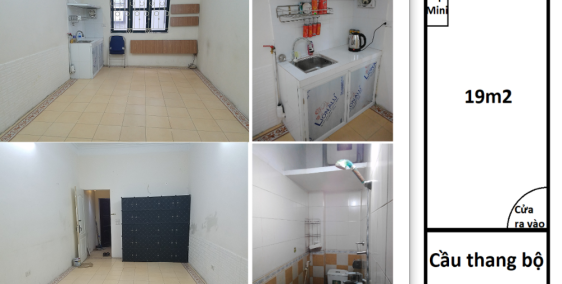 Còn 1 phòng duy nhất ở Bến xe Nước Ngầm cho thuê