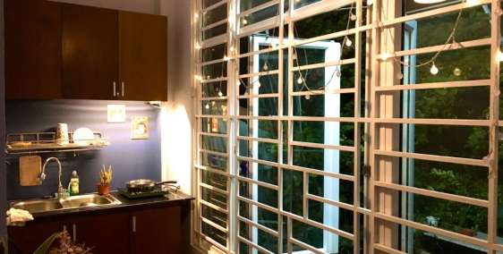 Phòng quận 1, 35m2,bếp, ban công rộng, cạnh công viên Lê Văn Tám