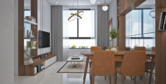 Bán gấp căn hộ 2PN Dĩ An, 56m2, 2PN tầng trung, hướng Nam - Thanh toán trước 160