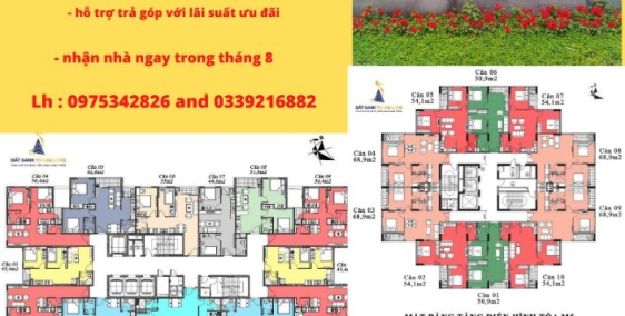 Giá ở đâu rẻ bằng ở đây, cần bán gấp căn 56,4m2 tại Mipec City View Kiến Hưng