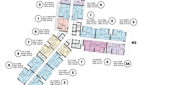 Căn hộ thiết kế chữ Nhân trung tâm chợ Lớn