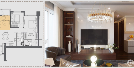 Siêu hot Tayho Residence căn 2 ngủ- city view- hồ Tây.Giá sau VAT 3 tỷ 353 full.