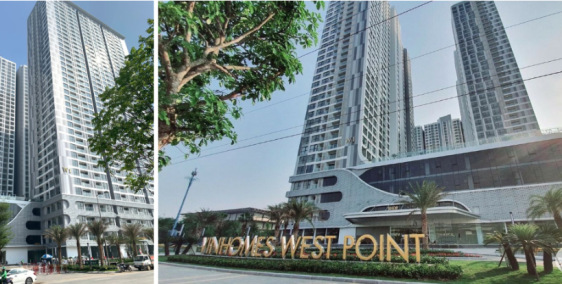 Bán căn hộ 2PN tòa W2 dự án Vinhomes West Point Đỗ Đức Dục, DT 65.4m2