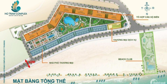 Mở bán block the Sun Căn Hộ Hồ Tràm Complex