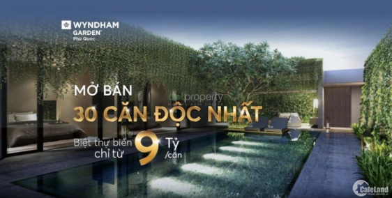 Wyndham Garden Phú Quốc biệt thự phong cách Private độc nhất với giá chỉ từ 9 tỷ