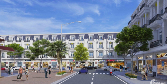 Shophouse mặt tiền Vip 6m-7,5m  Bình Minh - Vĩnh Long