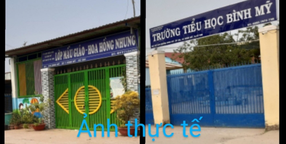 Bán đất Mặt Tiền Xã Bình Mỹ 890tr