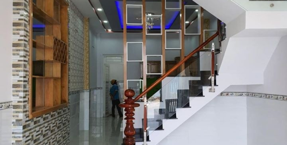 Nhà 1 trệt 1 lầu 68m2 nguyễn văn bứa hóc môn