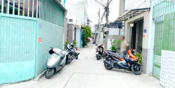 Bán nhà hẻm 93 Bùi Minh Trực Phường 6 Quận 8 + Diện tích: 3.64 x 20.2m (NH 4m)