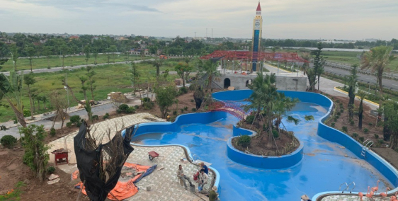 Chỉ 1 lô duy nhất giá 5,8tr/m2 tại dự án đất nền sổ đỏ có bể bơi ở Hưng Hà