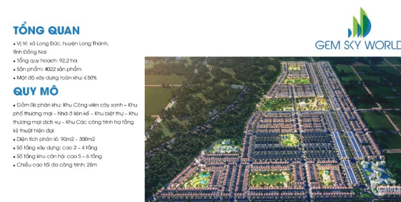 Dự án liền kề sân bay Long Thành