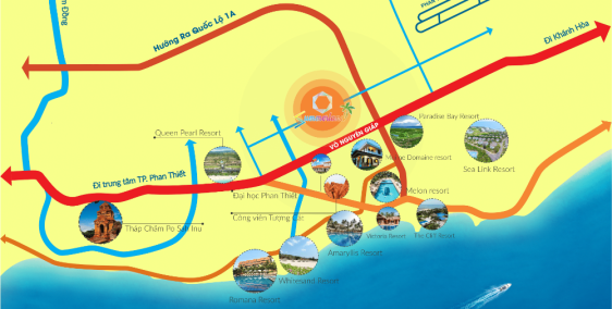 Bán gấp 114m2 lô NP4-4X summerland mũi né  đã có sổ giá đầu tư