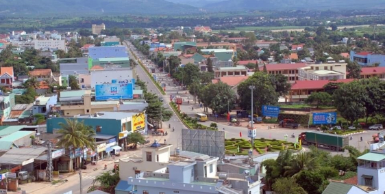 chỉ 450tr sở hữu ngay lô đất 110m2 đường 13m5 có sổ đỏ ngay TT thị trấn