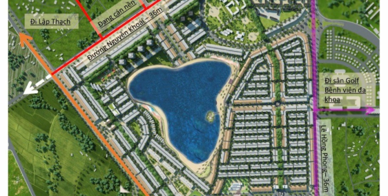 Bán đất nền KDT TMS Homes Wonder World - Đầm Cói, Vĩnh Yên