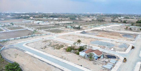 Dự án khu đô thị 5 sao ở thị trấn Bến Lức với 600triệu/nền