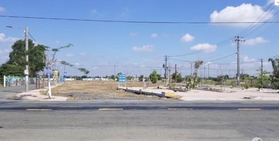 Bán đất dự án KDC Cần Đước MT QL50, không có sổ tặng lô đất !!