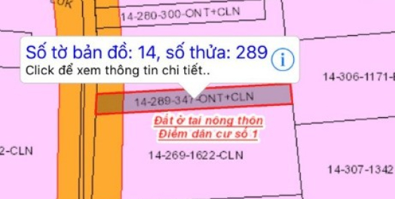 Đất thổ cư, gần UBND xã phú Hòa, Định Quán. DT 347m2 Full thổ cư