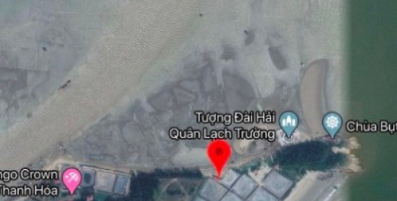 Bán nhanh lô đất thổ cư view biển. Ngay cổng vào Dự án Flamigo Hải tiến.