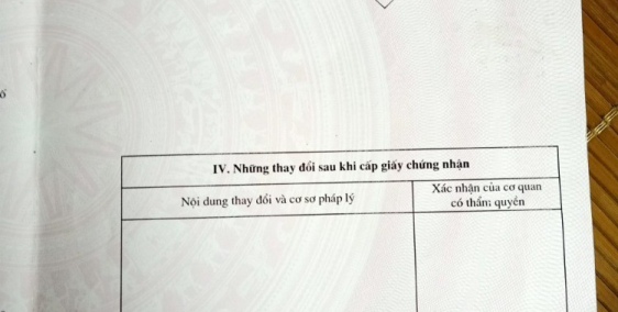 Cần bán lô đất 45m2 tại thôn 1 Vạn Phúc, sổ đỏ chính chủ