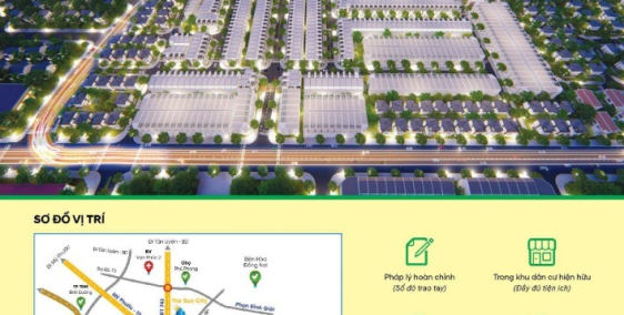 bán đất nền dự án nhà phố THE SUN CITY AN PHÚ