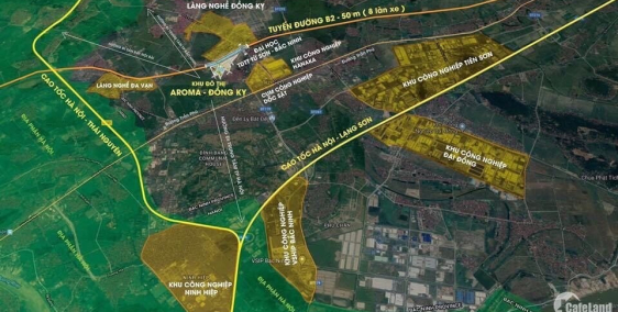 Cần bán khu đất Dự án Landora Aroma- Khu đô thị mới tại trung Từ Sơn