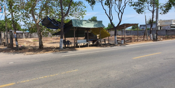 Bán lô đất 3 mặt tiền QL55. bông trang -xuyên mộc-brvt. Mặt tiền kinh doanh đầu