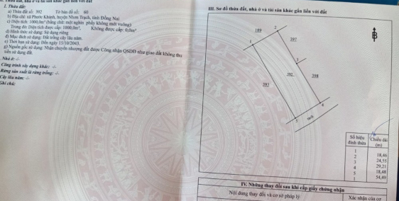 Bán các thửa đất trồng cây lâu năm ở Phước Khánh, Đồng Nai, giá tốt