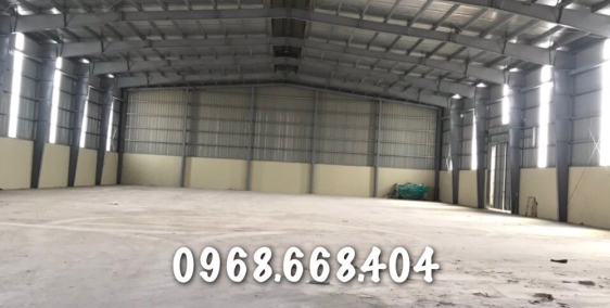 Cho thuê nhà xưởng cum CN Vôi – Bắc Giang 1.800m2, giá siêu rẻ.