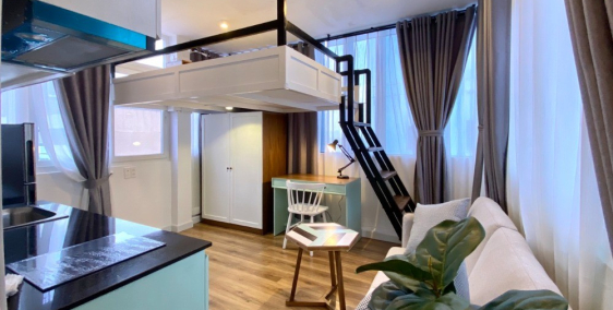 Cho thuê gấp nhà nguyên căn hẻm xe hơi Cô Giang Q1 4x20.