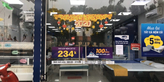 Cho thuê 426- 428 Đường ba tháng hai, S: 8x20m, 2 lầu