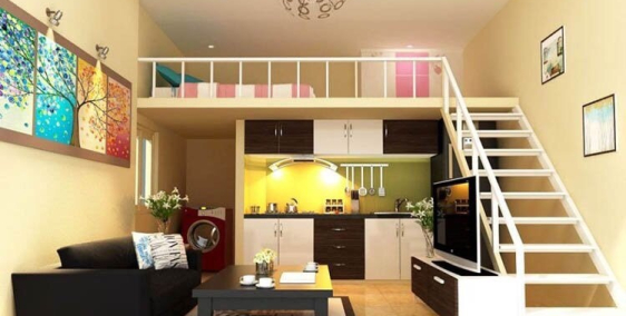 Chung cư Mini tỉnh lộ 10 bàn giao hoàn thiện tặng nội thất giá 280tr/ căn