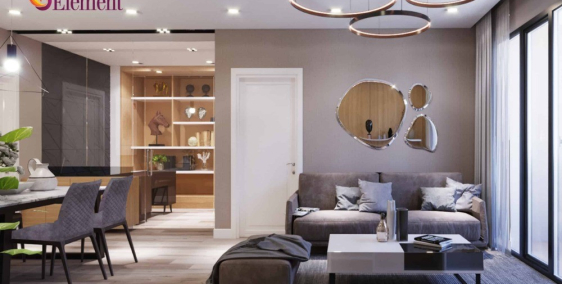 Chính chủ cần bán gấp căn hộ 6th Element 83m2, 2PN, đồ cơ bản, tòa D.