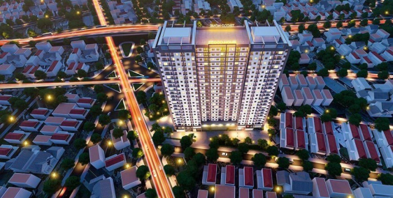 -	Bán gấp căn hộ 47 m2, 2 phòng ngủ, 1 WC, ngay vòng xoay An Phú, BD