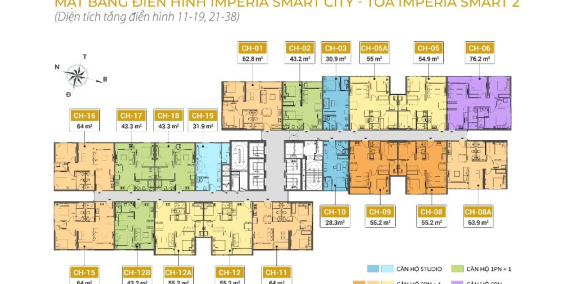 Căn hộ cao cấp Imperia Smartcity sở hữu dễ dàng chỉ từ 1,2 tỷ