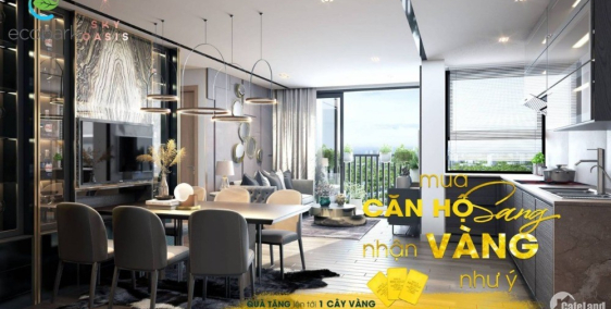 Căn hộ cao cấp tòa tháp đôi Sky Oasis Ecopark 75m2 giá 1.848tỷ, T2/2022 nhận nhà
