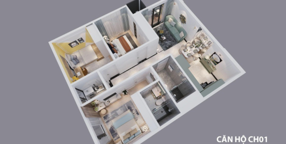 * Cần bán 1 số căn hộ 2 và 3 phòng ngủ view đẹp tại khu chung cư VCI TOWER