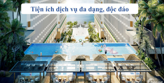 Bán căn hộ mặt biển Mũi Né đóng mỗi tháng 10tr trong 2 năm