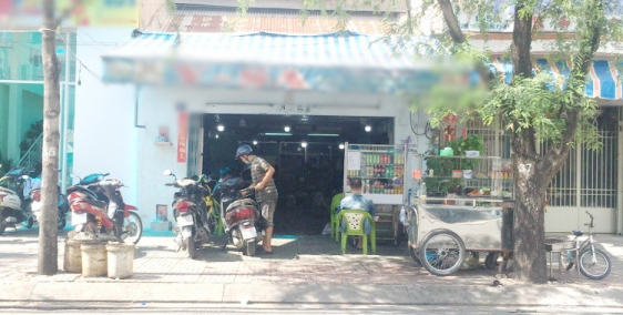 Bán nhà mặt tiền đường Tùng Thiện Vương Phường 11 Quận 8 + Diện tích : 6 x 27.5m