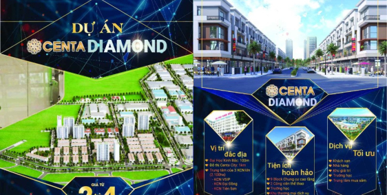 Bán nhà mặt phố CentaDiamond, chỉ 2,4 tỷ, Ngân hàng cho vay 70%
