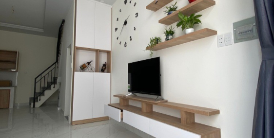 Bán nhà 1 trệt 1 lầu Đức Hòa Hạ, sổ hồng riêng, TT 642tr, NH cho vay  ở ngay