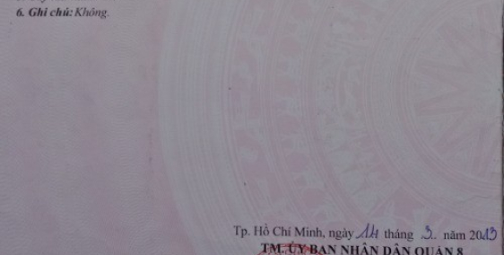 Chính chủ Cần bán gấp nhà cấp 4 dtsd 60m2 phường 14 quan 8tphcm