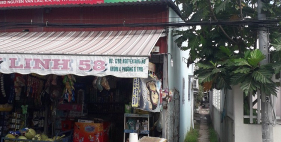 Chính chủ cần tiền bán gấp nhà mặt tiền đường Nguyễn Văn Lâu, phường 8, TP Vinh