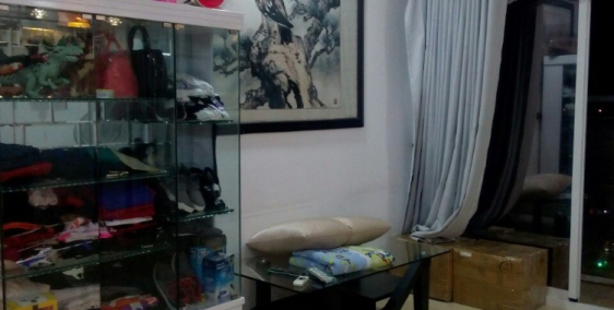 Cho thuê căn hộ Hưng Phát 1 có 2pn, lầu cao, ban công, nội thất đầy đủ giá 9tr