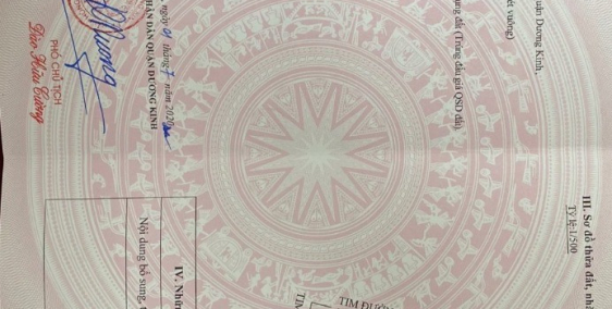 bán đất nền có sổ đỏ rõ ràng quận Dương Kinh