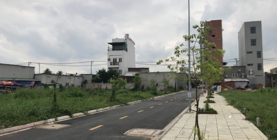 Bán 128m2 đất có sổ, Mặt tiền đường Hà Huy Giáp, Quận 12