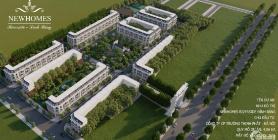 Chính thức ra hàng đợt 1 - giá ưu đãi nhất Newhomes Riverside Đình Bảng