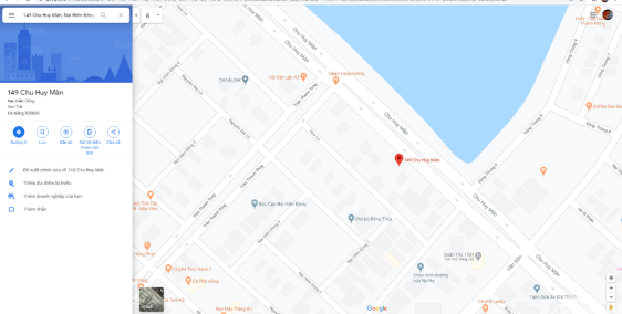 cho thuê đát chu huy mân mặt đường 20m