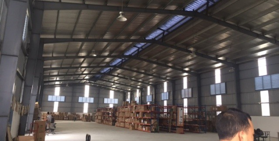 Cho thuê kho xưởng DT 1200m2 tại An Khánh, Hoài Đức, Hà Nội.